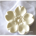 Flower Shaped Scented Hanging Ceramic Aroma Essential Oil Diffuser Stone Car Vent Clip Air Freshener